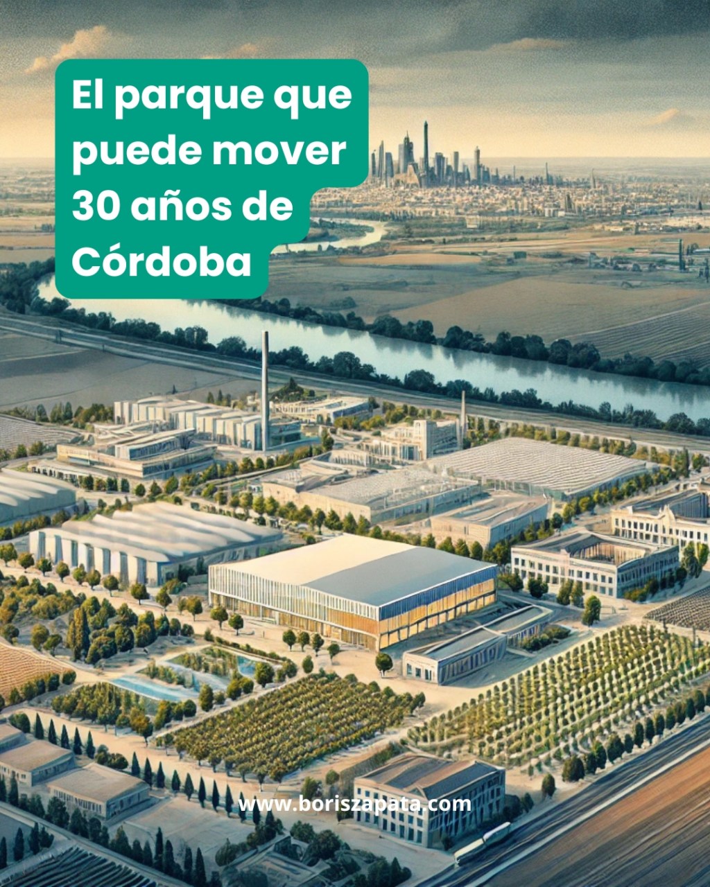 El parque que puede mover 30 años de&nbsp;Córdoba